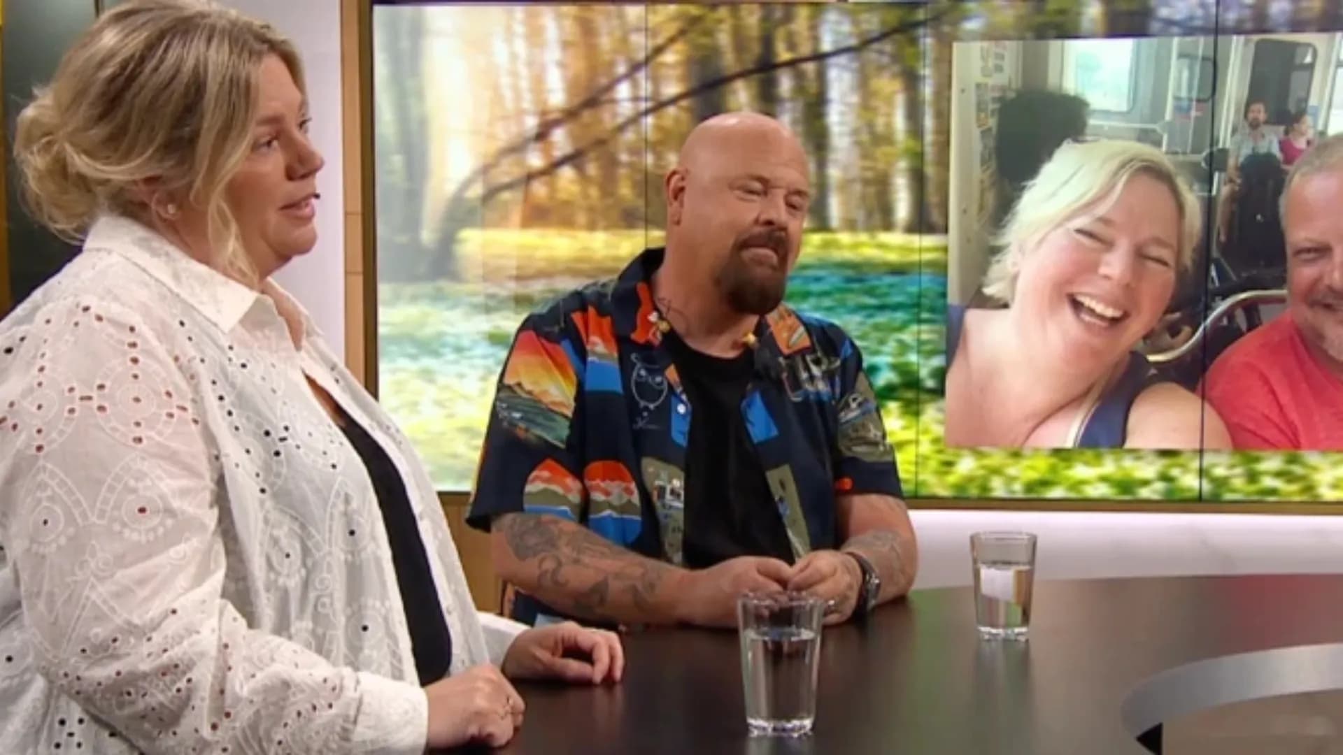 Camilla Holmberg och Anders Bagge medverkade i TV4 Nyhetsmorgon.