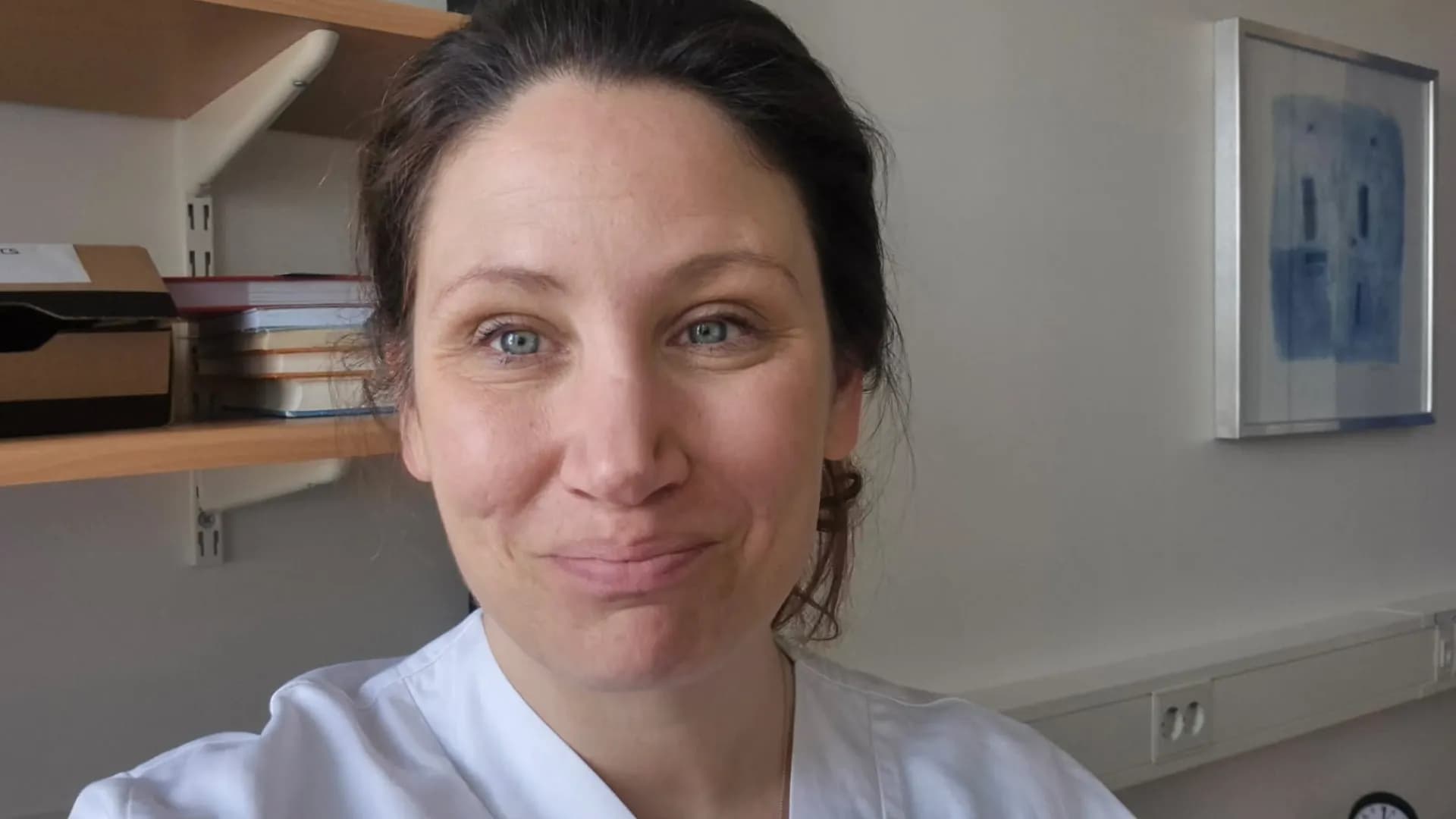 Sanna Axelsson, kurator vid Skånes universitetssjukhus.